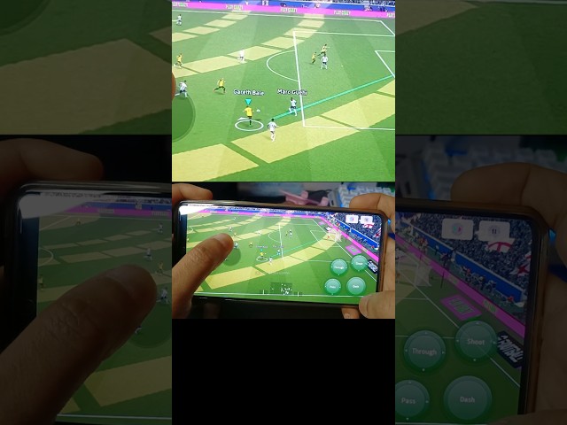 Blitz Curl Handcam Tutorial 🔥 Efootball 2026 Mobile Tips#PESMobile #BlitzCurl #Efootball2026
