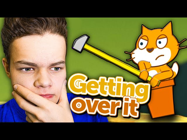 Playing Getting Over It But It's In Scratch