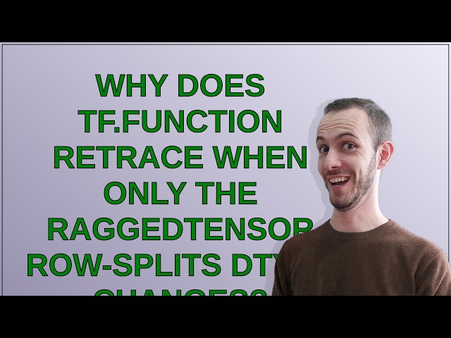 Why does tf.function retrace when only the RaggedTensor row-splits dtype changes?
