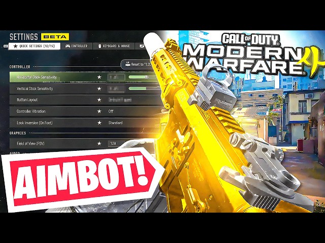 *BEST* CONTROLLER SETTING FOR ZODIAC MODERN WARFARE 4 😱
