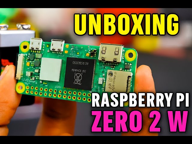 Raspberry Pi Zero 2 W Unboxing | Best Mini PC for Makers!