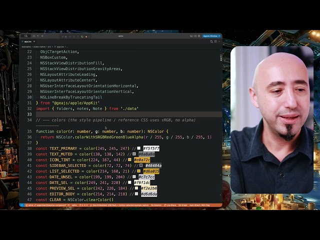 Native macOS Notes app built by programming AppKit directly, in TypeScript.