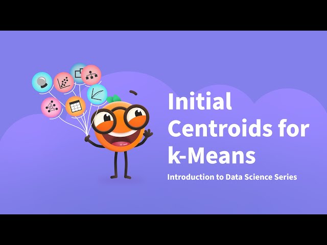 Initial Centroids for k-Means