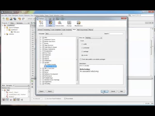 Automating JavaDoc in your code in NetBeans with Java