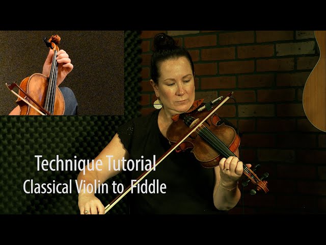 How to Transition from Classical Violin to Fiddle - FREE lesson by Megan Lynch Chowning