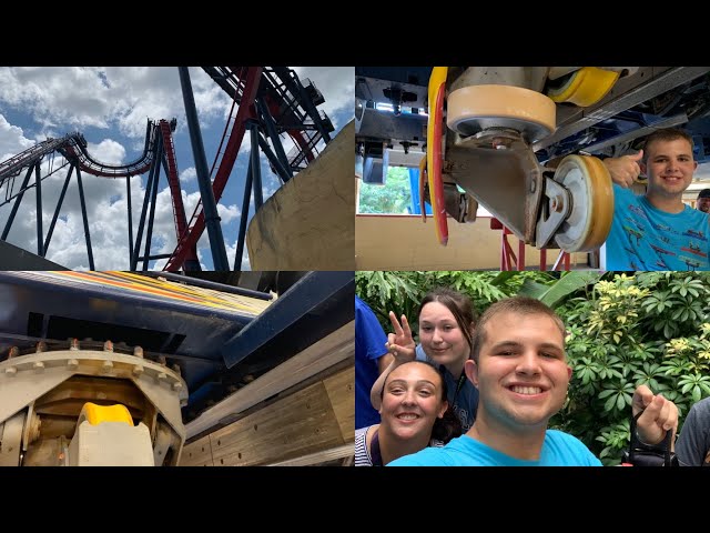SheiKra Backstage Tour National Roller Coaster Day 2022
