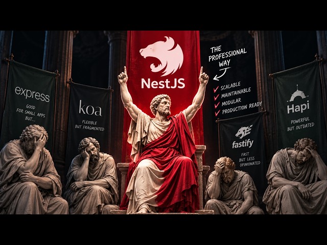 Why you should choose NESTJS as your backend framework ? - Day 48
