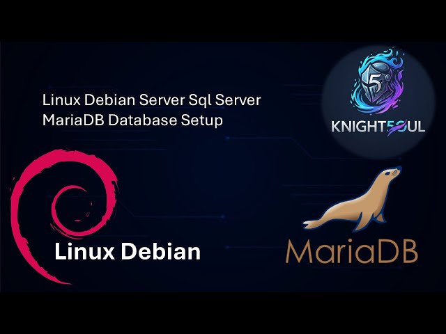 Linux Debian Server Sql Database Mariadb phpmyadmin setup