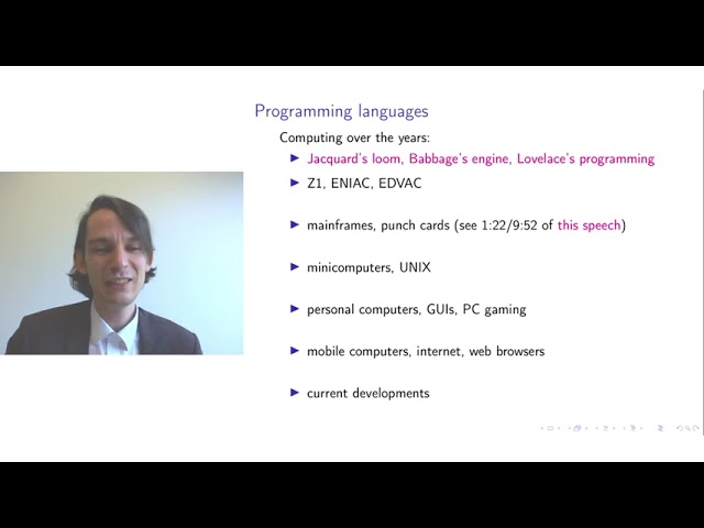Concepts of Programming Languages: lecture 1/12, part 2/4