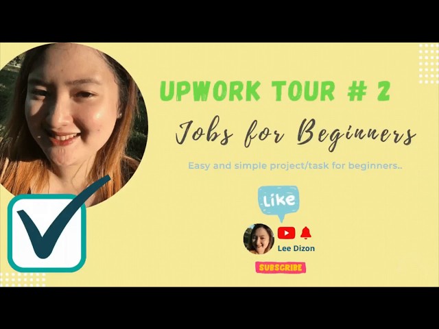 UPWORK TOUR # 2! EASIEST AND SIMPLEST WORK FOR BEGINNERS #freelancer #newbie #upworktips