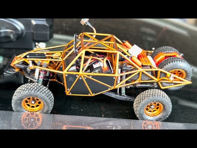 Orlandoo Hunter Trophy Truck aluminum upgrades or mods. Shocks, arms, saver, driveshaft.