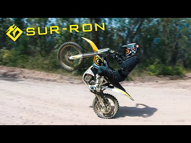 Can It Wheelie? Sur Ron STORM BEE Full Size ELECTRIC DIRT BIKE!