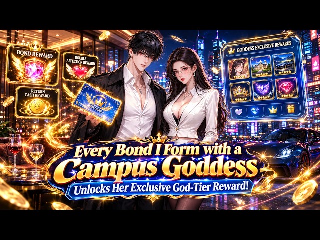 Every Bond I Form with a Campus Goddess Unlocks Her Exclusive God-Tier Reward!