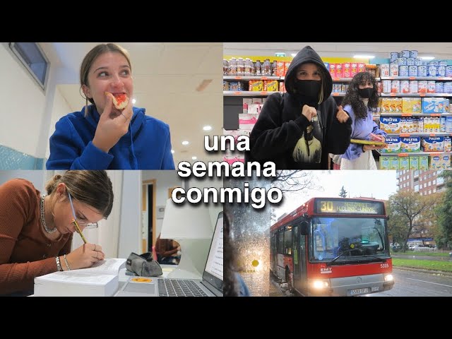 una semana conmigo en mi primer año de universidad