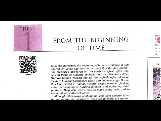 Class 11th History Chapter 1 Theme Part 1