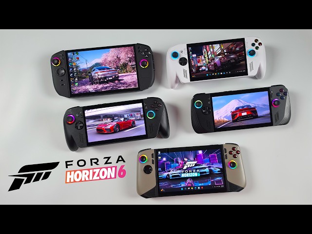 I Tested Forza Horizon 6 on ALL Windows Handhelds