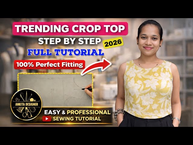 𝗧𝗿𝗲𝗻𝗱𝗶𝗻𝗴 𝗖𝗿𝗼𝗽 𝗧𝗼𝗽 𝟮𝟬𝟮𝟲 | 𝗦𝘁𝗲𝗽 𝗕𝘆 𝗦𝘁𝗲𝗽 𝗙𝘂𝗹𝗹 𝗧𝘂𝘁𝗼𝗿𝗶𝗮𝗹 | 𝗔𝗻𝗸𝗶𝘁𝗮 𝗗𝗲𝘀𝗶𝗴𝗻𝗲𝗿