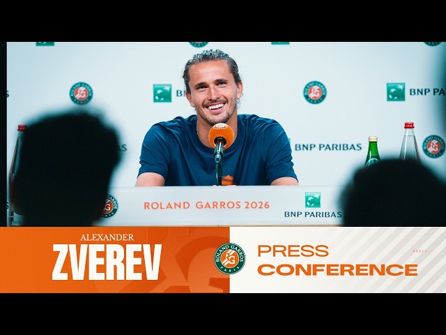Alexander Zverev | Quarter-finals Press Conference | Roland-Garros 2026