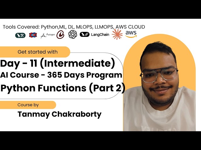 Day 11 — 🐍 Python Functions – Intermediate | nonlocal, Lambda, Higher-Order Functions and More
