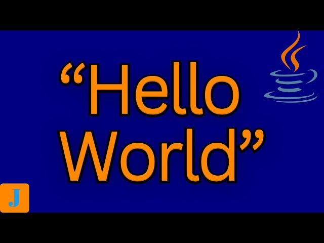 How To Print Hello World In Java