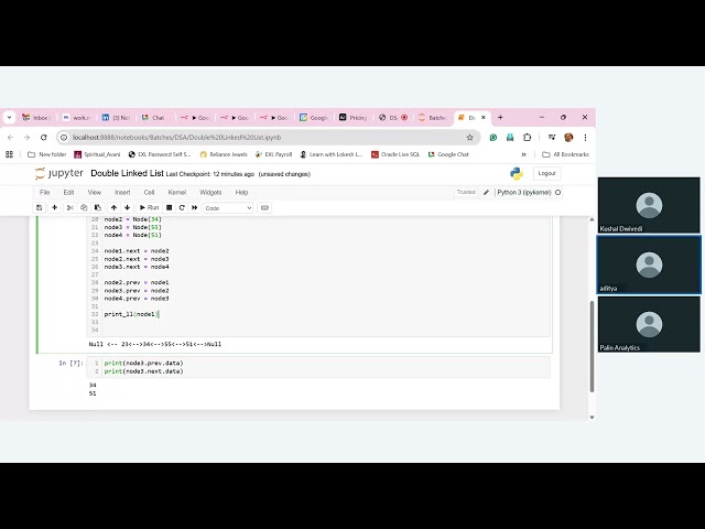 Data Structure Algorithm Course Batch Python Training : Session 12