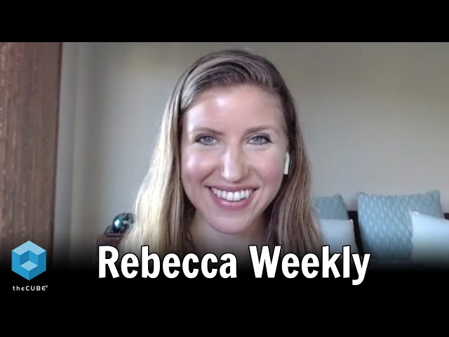 Rebecca Weekly, Intel Corporation | AWS re:Invent 2020