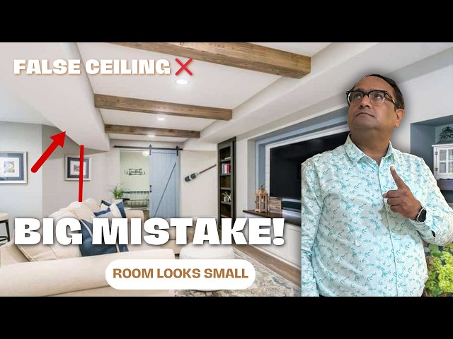 When should false ceiling be done and when not | Interior Designer Guide