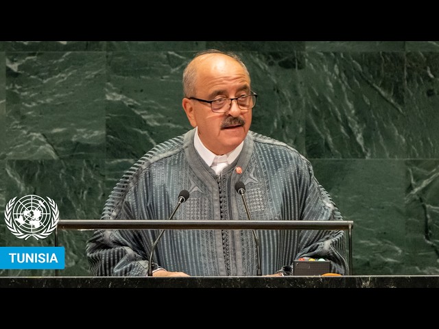🇹🇳 Tunisia - Foreign Minister Addresses United Nations General Debate, 81st Session | #UNGA