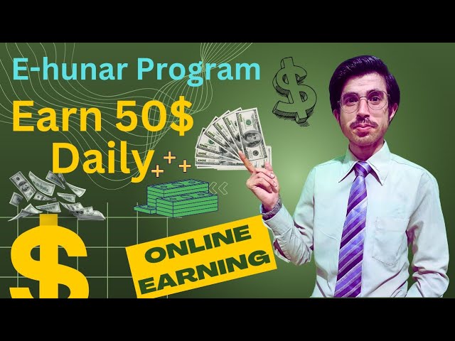 Earn up to 50$ daily / eHunar program / Earn money online