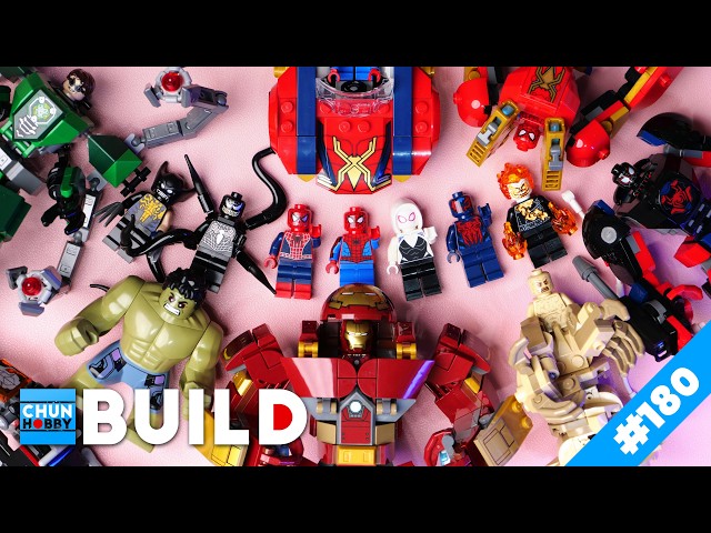 Spider-Man & IRON MAN Speed Build! LEGO MARVEL 2026 Collection Part 1 |LEGO MARVEL 2026 |Beat Build