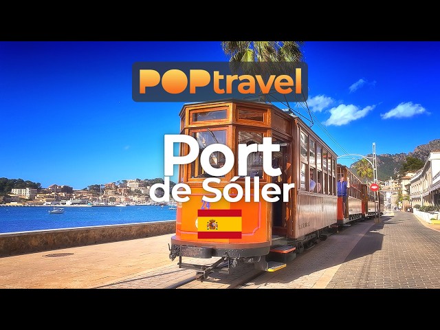 PORT DE SOLLER (Mallorca), Spain 🇪🇸 - 4K HDR with captions