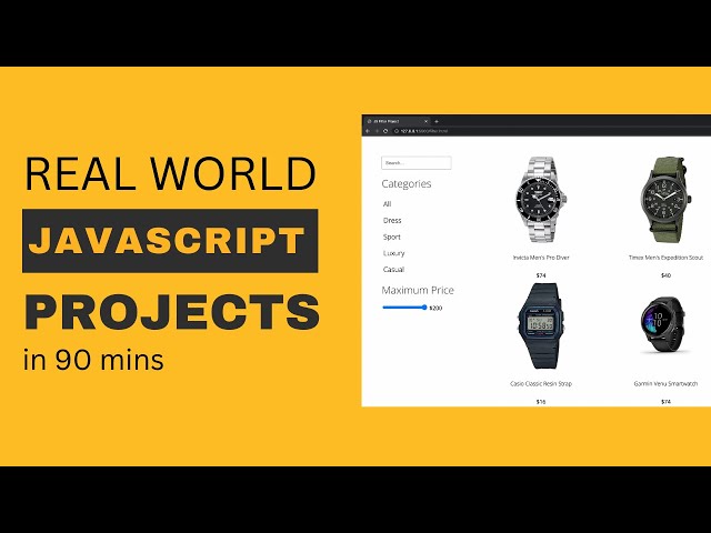3 Javascript Projects Every Beginner Should Build