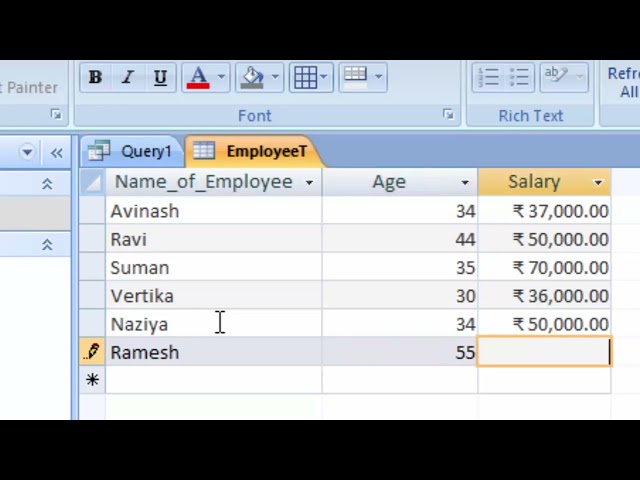 Creating different kinds of Conditions in Microsoft Access Sql view@COMPUTEREXCELSOLUTION