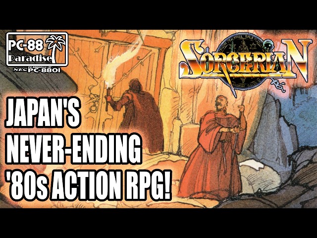 Sorcerian - Falcom's Never-Ending '80s Action RPG for Japanese PCs (PC-88 Paradise)