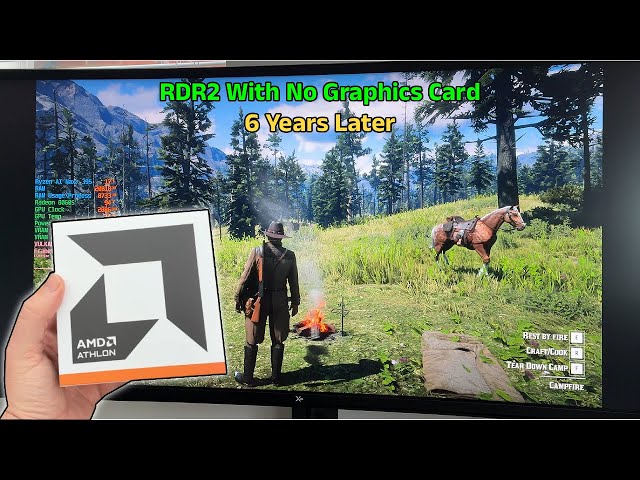 Playing Red Dead Redemption 2 with No Graphics Card in 2025