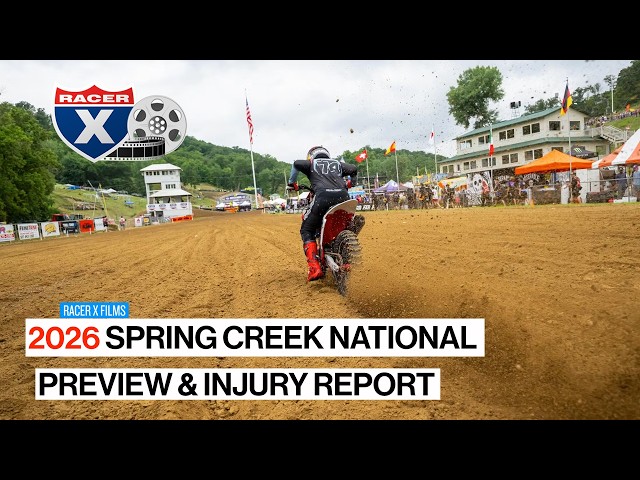 2026 Spring Creek National Weekend Preview & Injuries
