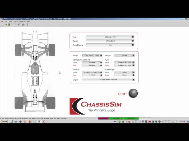 How to use lap time simulation properly