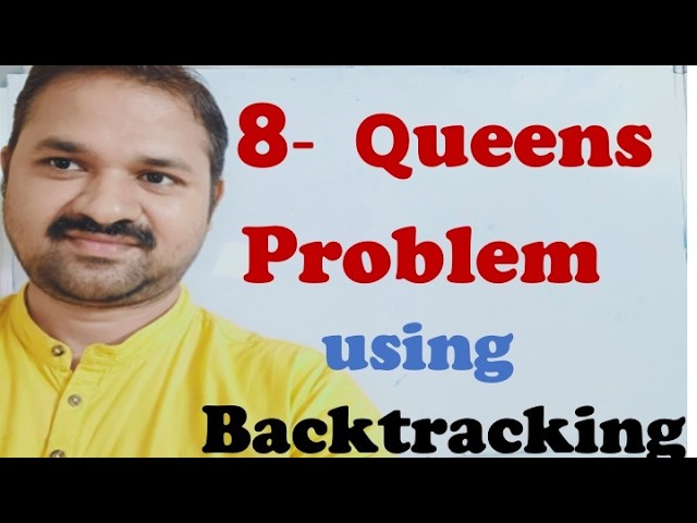 8 Queen's Problem using Backtracking || Design and analysis of algorithms (DAA) || Solved Example