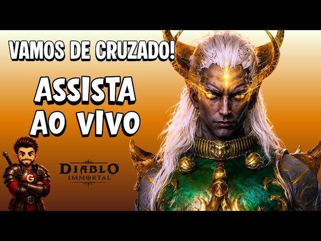 🔴 AO VIVO! Farm, Builds e Evolução no Diablo Immortal