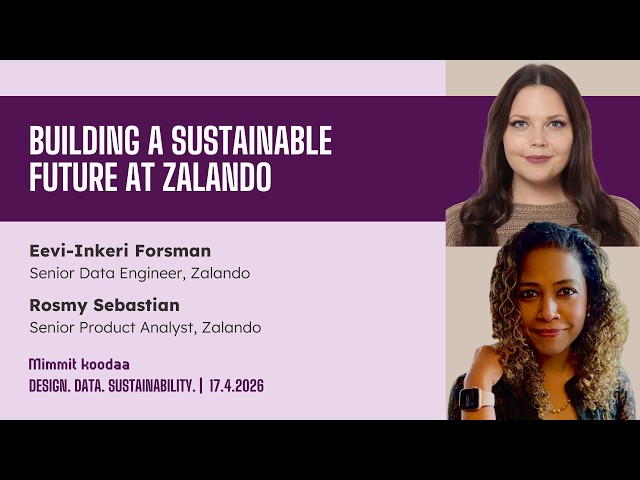 Data Engineering vs. Product Analytics: Building a Sustainable Future at @zalando