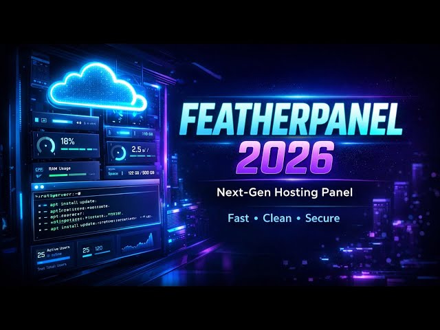 FeatherPanel New 2026 | Complete Hosting Panel Setup | Cloudflare Tunnel + Wings | Coding Hub