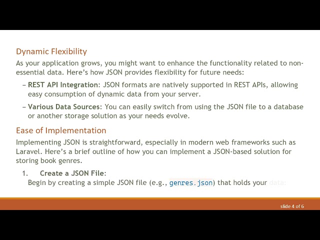 The Best Way to Store Non-Essential Data in Web Development