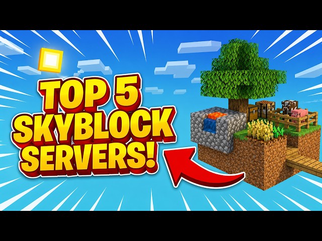 The BEST Minecraft Skyblock Servers to Join Right Now!