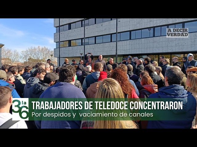 STRIKE over LAYOFFS at TELEDOCE: channels being emptied | July 30, 2026 | La 36 - Radio Centenario