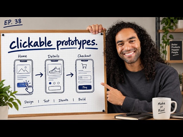 Prototyping Clickable Mockups, The Old Fashioned Way | Ep. 38
