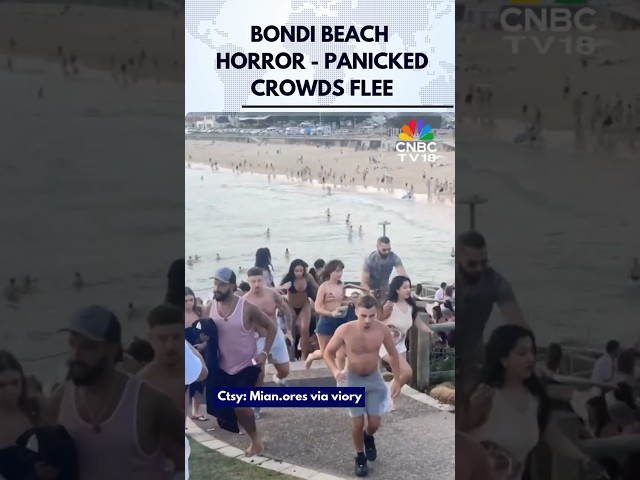 Bondi Beach Horror - Panicked Crowds Flee as Gunfire Erupts at Iconic Sydney Hotspot | N18G