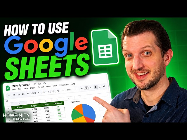 How To Use Google Sheets