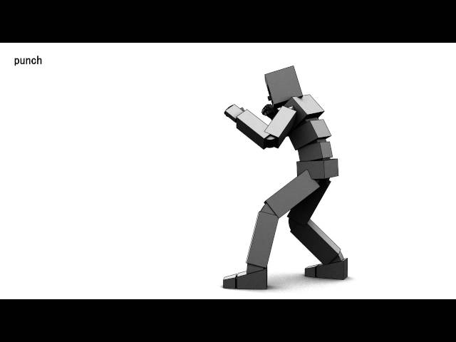 3D Animation Basic training : punch