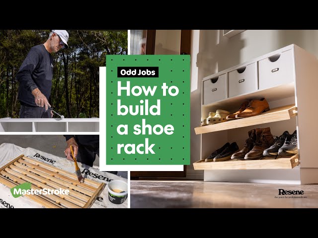 Odd Jobs - How to build a shoe rack