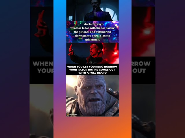 Dr Strange defeat Dormammu With Time stone #marvel #avengers #thanos #drstrange #shorts #trending